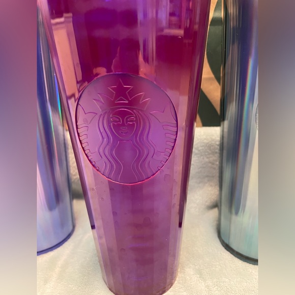 Lot of 3 dome-lid Starbucks Venti tumblers - Picture 3 of 5